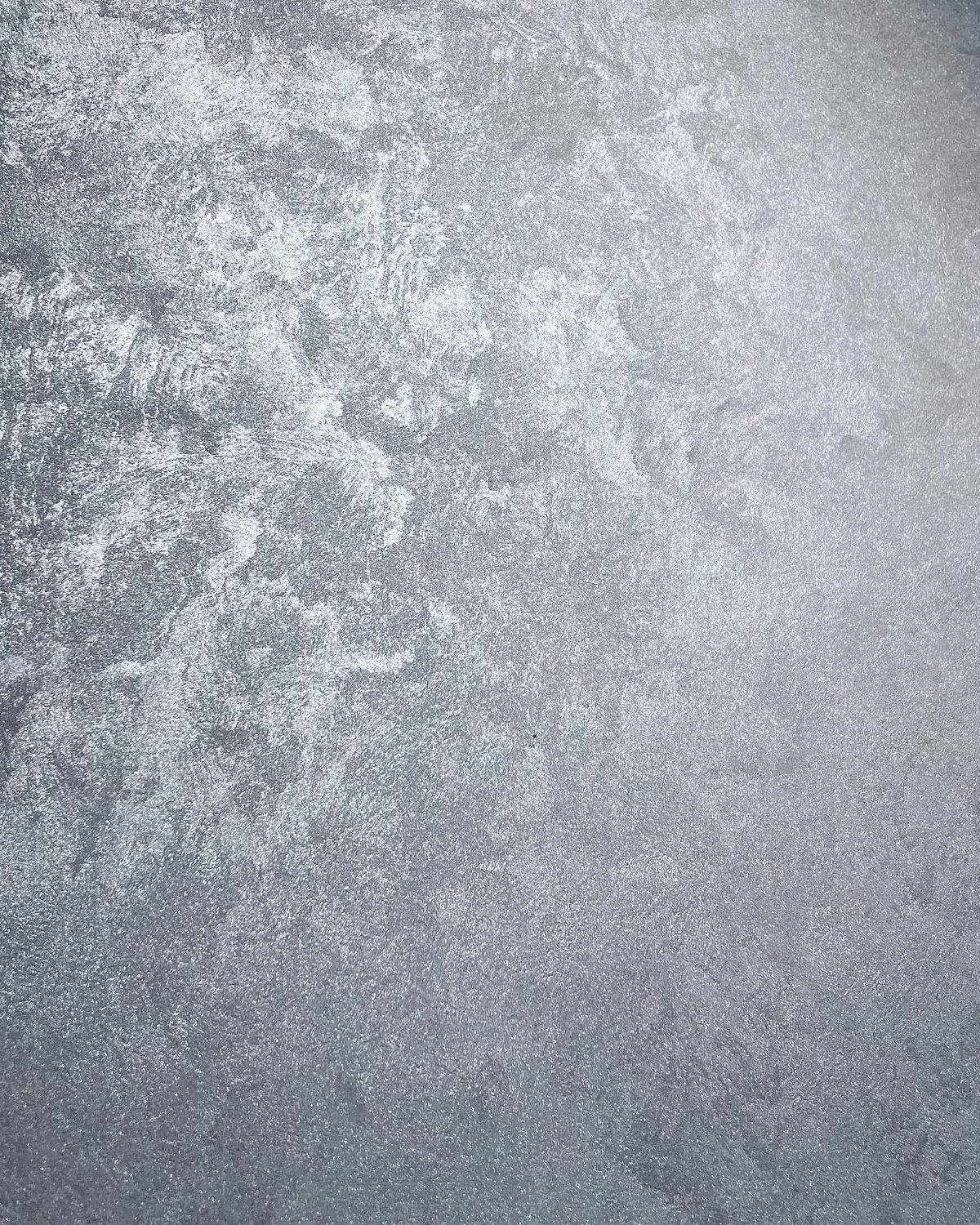 Exotic silver pearl Venetian plaster texture